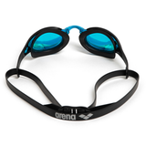 Arena Cobra Edge Swipe Mirrored Goggles - Aqua / Black