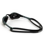 Arena Cobra Edge Swipe Mirrored Goggles - Silver / Sage