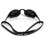 Arena Cobra Edge Swipe Mirrored Goggles - Silver / Sage
