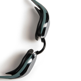 Arena Cobra Edge Swipe Mirrored Goggles - Silver / Sage