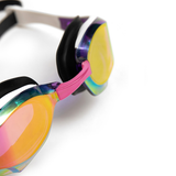 Arena Cobra Edge Swipe Mirrored Goggles - Violet / White