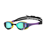 Arena Cobra Edge Swipe Mirrored Goggles - Emerald / Plum