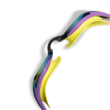 Arena Cobra Edge Swipe Mirrored Goggles - Emerald / Plum