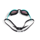 Arena Cobra Edge Swipe Mirrored Goggles - Emerald / Peacock