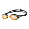 Arena Cobra Edge Swipe Mirrored Goggles - Copper / Black