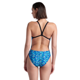 Arena Pool Tiles Challenge Back Swimsuit