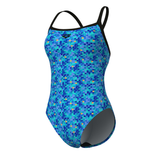 Arena Pool Tiles Challenge Back Swimsuit