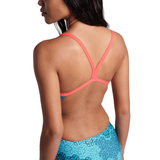 Arena Kikko Challenge Swimsuit - Blue / Fluo Red