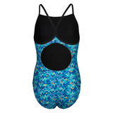 Arena Pool Tiles Girls Swimsuit