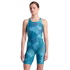 Blue Arena Camo Kikko Legged Swimsuit