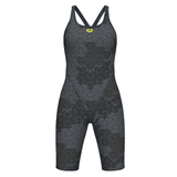 Black Arena Camo Kikko Legged Swimsuit