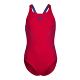 Arena Reflecting Girls Pink Swimsuit