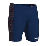 Arena Abstract Tiles Navy Jammer