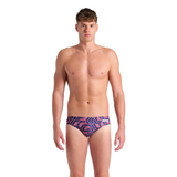 Arena Escape Red/Blue Brief