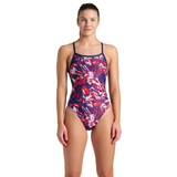 Arena Crackle Challenge Navy/Red Swimsuit