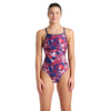 Arena Crackle Lightdrop Navy/Red Swimsuit