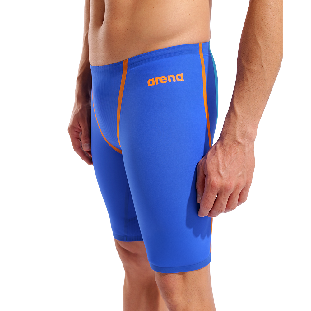 Arena Mens Powerskin Primo Jammer - Neon Blaze