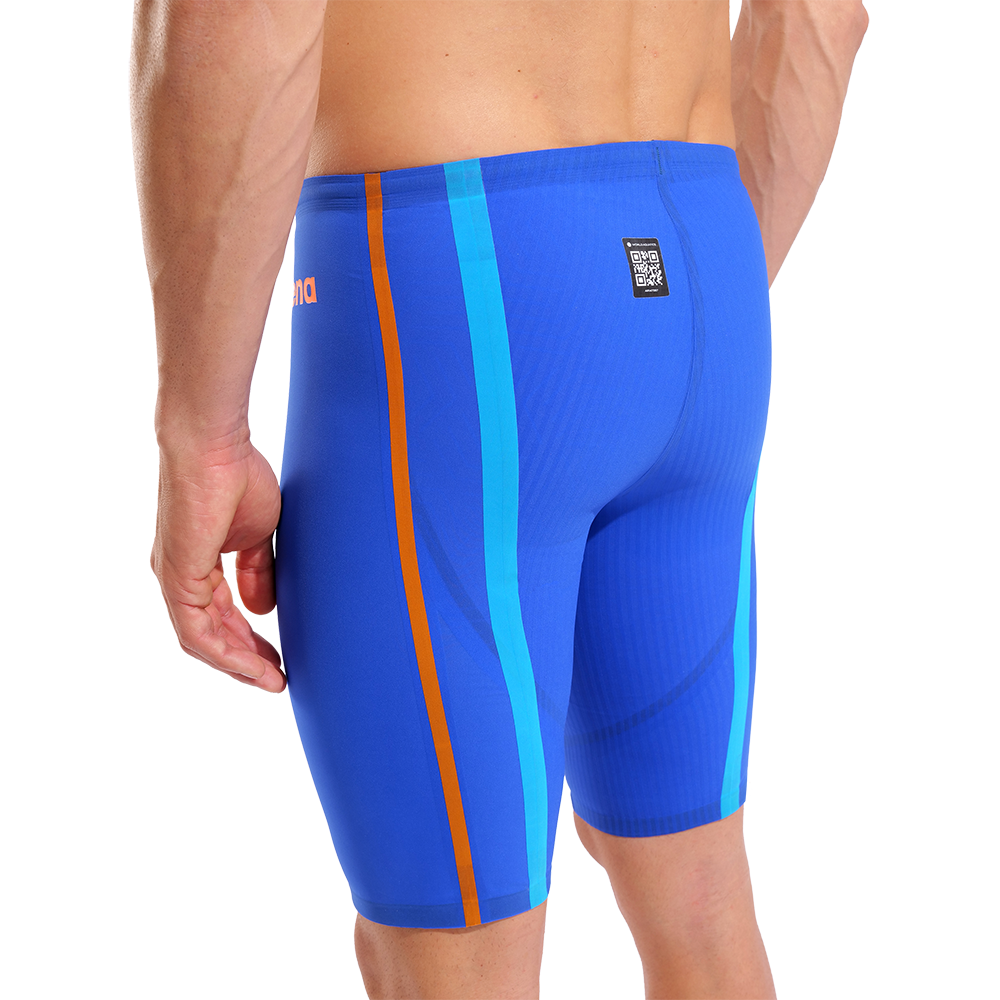 Arena Mens Powerskin Primo Jammer - Neon Blaze