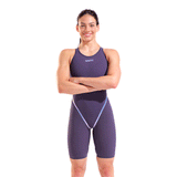 Arena Womens Powerskin Primo - Midnight Chrome front view