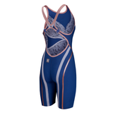 Arena Womens Powerskin Primo - Navy/Rose
