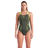 Arena Poseidonia Green Swimsuit