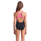 Arena Poseidonia Girl's Black Swimsuit