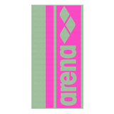 Arena Jacquard Towel - Green/Pink