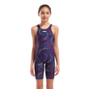 Arena Girls Legged Swimsuit - Navy
