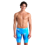 Arena Tie-Dye Blue Jammer