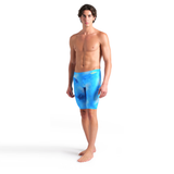 Arena Tie-Dye Blue Jammer