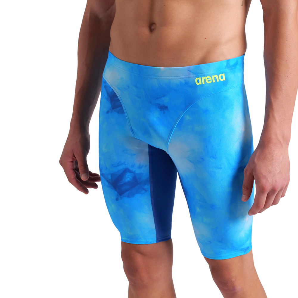 Arena Tie-Dye Blue Jammer