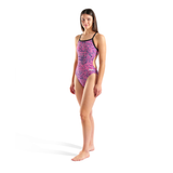 Arena Snakeskin Pink Challenge Swimsuit