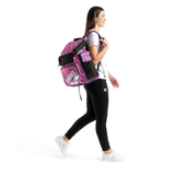 Arena One Go Backpack - Snakeskin Pink