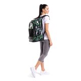 Arena All Set Backpack 45 - Kente on a woman's back