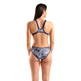 Arena One Lacquer White/Blue Swimsuit
