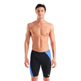 Arena Ribbed Black/Blue Jammer