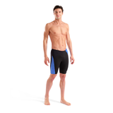 Arena Ribbed Black/Blue Jammer
