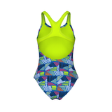 Arena Girls Swimsuit - Blue Candies