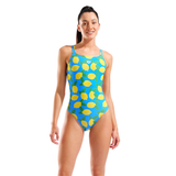 Arena Lemons Lace Back Swimsuit