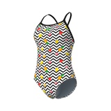 Arena Fruits Light Drop Back Swimsuit