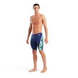 Arena Texture Navy Jammer whole body view