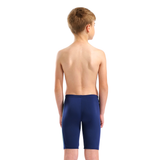 Arena Boy's Design Blue Jammer showing plain blue back