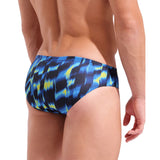 Arena Aqua Gleam Wave Brief