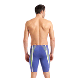 Arena Dynamic Dusk Blue Jammer rear view showing line design
