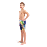 Arena Boy's Jammer - Blue Loud whole body view