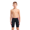 Arena Boy's Wave Jammer - Black / Red front view