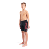 Arena Boy's Bold Jammer - Black / Coral