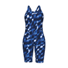 Arena Wave Blue Legged Swimsuit