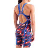 Arena Carbon Air3 OB Kneesuit - Aqua Gleam Red / Blue