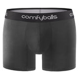Comfyballs Charcoal Cotton Boxer - Long